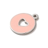 304 Stainless Steel Enamel Charms STAS-B074-03P-04-2