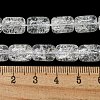 Transparent Crackle Glass Beads Strands X-GLAA-NH0001-04K-4