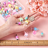 48 Pcs 12 Styles Plastic Pendants KY-BT0001-03-6
