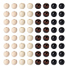 Craftdady Natural Wood Beads WOOD-CD0001-02-15