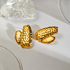 304 Stainless Steel Stud Earrings for Women WGFE882-01-1