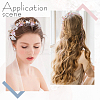 1Pc Imitation Pearl Ribbon Hair Bands OHAR-NB0001-33A-4