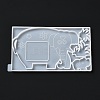 DIY Elephant Photo Frame & Grass Decoration Silicone Molds LS-DIY-I099-56-3