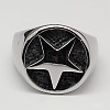 Tarnish Resistant Unique Men's Wide 304 Stainless Steel Rings RJEW-F006-032-17mm-1