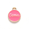 Alloy Enamel Pendants ENAM-S124-01B-03I-3