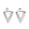 304 Stainless Steel Charms STAS-T067-78P-1