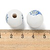 Natural Wood European Beads WOOD-S059-01I-3