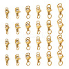 30Pcs 6 Styles 304 Stainless Steel Lobster Claw Clasps STAS-TA0001-83G-2