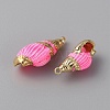 Natural Shell Dyed Pendants SHEL-WH0002-10B-2