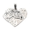 Tibetan Style Alloy Big Pendants PALLOY-D362-02AS-F-1