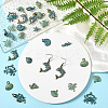 56Pcs 14 Styles Tibetan Style Ocean Theme Alloy Pendants FIND-SC0018-14-5