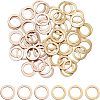60Pcs 2 Colors PVD Vacuum Plating 304 Stainless Steel Linking Rings STAS-UN0018-37-1