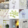 30Pcs UV Plating Acrylic Bead Caps PACR-TA0001-17E-9