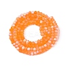 Transparent Glass Beads Strands EGLA-A044-T2mm-MB25-3