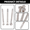 3Pcs 3 Styles Steel Leather Stamping Tools TOOL-CL0001-02-6