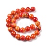 Natural Multi-Color Agate Beads Strands G-A261-B03-14mm-4