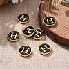Golden Plated Alloy Charms ENAM-S118-02H-5