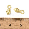 Brass Micro Pave Cubic Zirconia Pendant KK-H487-18G-3