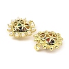 Rack Plating Real 18K Gold Plated Brass Pendants KK-B077-15G-2