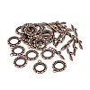 Tibetan Style Toggle Clasps RLF11359Y-NF-3