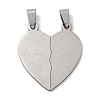 201 Stainless Steel Pendants STAS-Q342-43P-1