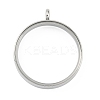 304 Stainless Stee Locket Pendants STAS-S132-16P-05-1