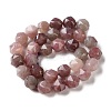 Natural Madagascar Rose Quartz Beads Strands GG-CBABD99-05-3