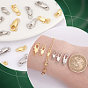 24Pcs 6 Styles Brass Lobster Claw Clasps FIND-PH0018-74-3