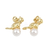 Brass Micro Pave Cubic Zirconia Pendants KK-A269-14G-1