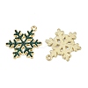 Christmas Alloy Enamel Pendants ENAM-G234-01F-3