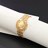 Elegant Vintage Style Brass Link Bracelets for Women TD0107-3-1