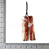Natural Red Rainbow Jasper Pendants G-L617-I06-10x48mm-3