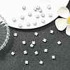 SHEGRACE Brass Clover Beads XGRPCU227-301P-4