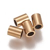 Ion Plating(IP) 304 Stainless Steel Tube Beads STAS-L216-23C-G-1