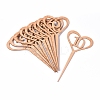 Table Number Card AJEW-WH0021-26A-1