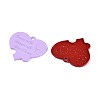 Spray Painted Alloy Big Pendants PALLOY-T092-82M-2