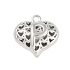 Hollow Brass Pendants for Valentine's Day KK-M289-03P-P-1