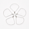 Tarnish Resistant 304 Stainless Steel Wire Pendants LS-X-STAS-S103-11-1