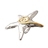 Starfish 304 Stainless Steel Finger Rings RJEW-G339-04P-2