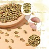 100Pcs 5 Styles Tibetan Style Alloy Beads TIBEB-YW0001-37-5