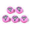 Handmade Polymer Clay Beads CLAY-N008-036H-1
