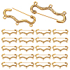 30Pcs Alloy Brooch Findings FIND-PH0027-21AG-1