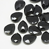 Pointed Back Glass Rhinestone Cabochons RGLA-T081-20x30mm-02-1