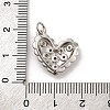 Brass Micro Pave Cubic Zirconia Pendants KK-U033-14P-01-3