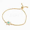 Adjustable Brass Bolo Bracelets BJEW-K204-03-G-2