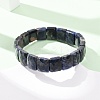 Natural Sodalite Faceted Beaded Stretch Bracelets for Women BJEW-K251-08H-2