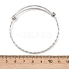 304 Stainless Steel Expandable Bangles for Women STAS-XCP0001-95-2
