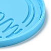 DIY Mother's Day Theme Flat Round Pendant Silicone Molds LS-SIMO-H010-02I-4