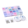 DIY Imitation Pearl Bracelet Necklace Making Kit DIY-FS0003-14-2