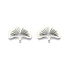 Non-Tarnish 201 Stainless Steel Pendants STAS-N098-105P-3